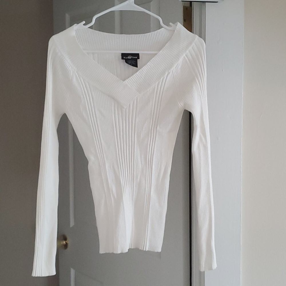 White sweater
